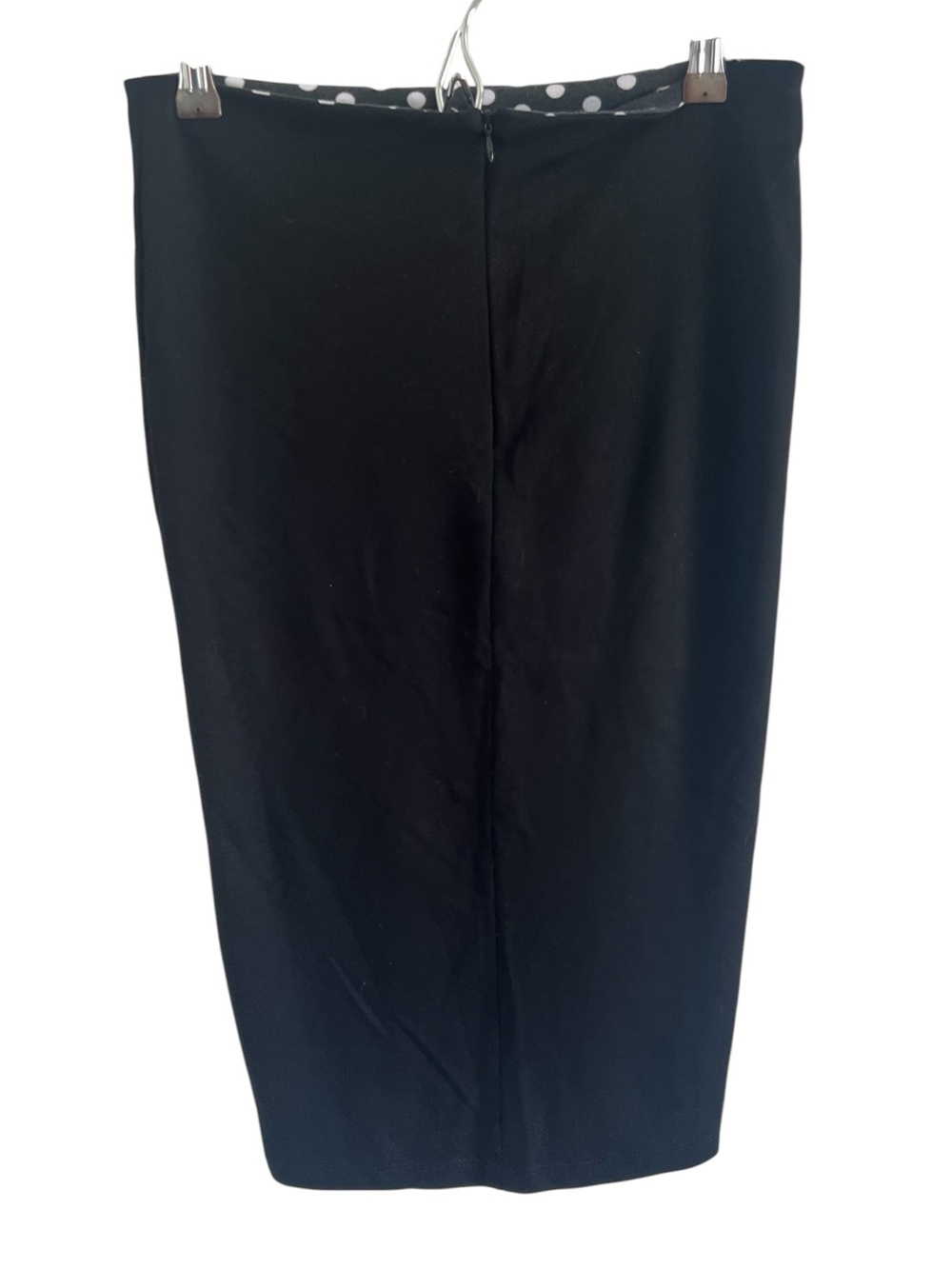 Iron Fist Black Skull Pelvis Graphic Pencil Skirt - Picture 4 of 4